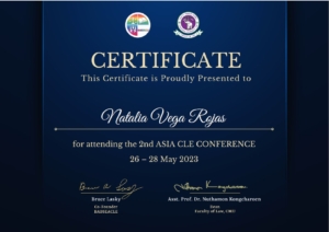 certificate Natalia Tailandia